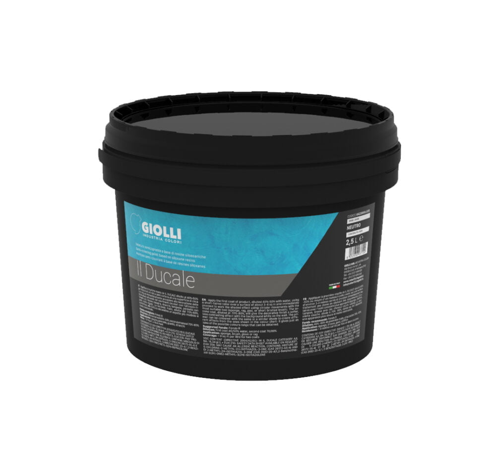maat clay - Siloxaan Muurverf-Il Ducale special voor travertine coloring - Afbeelding 2